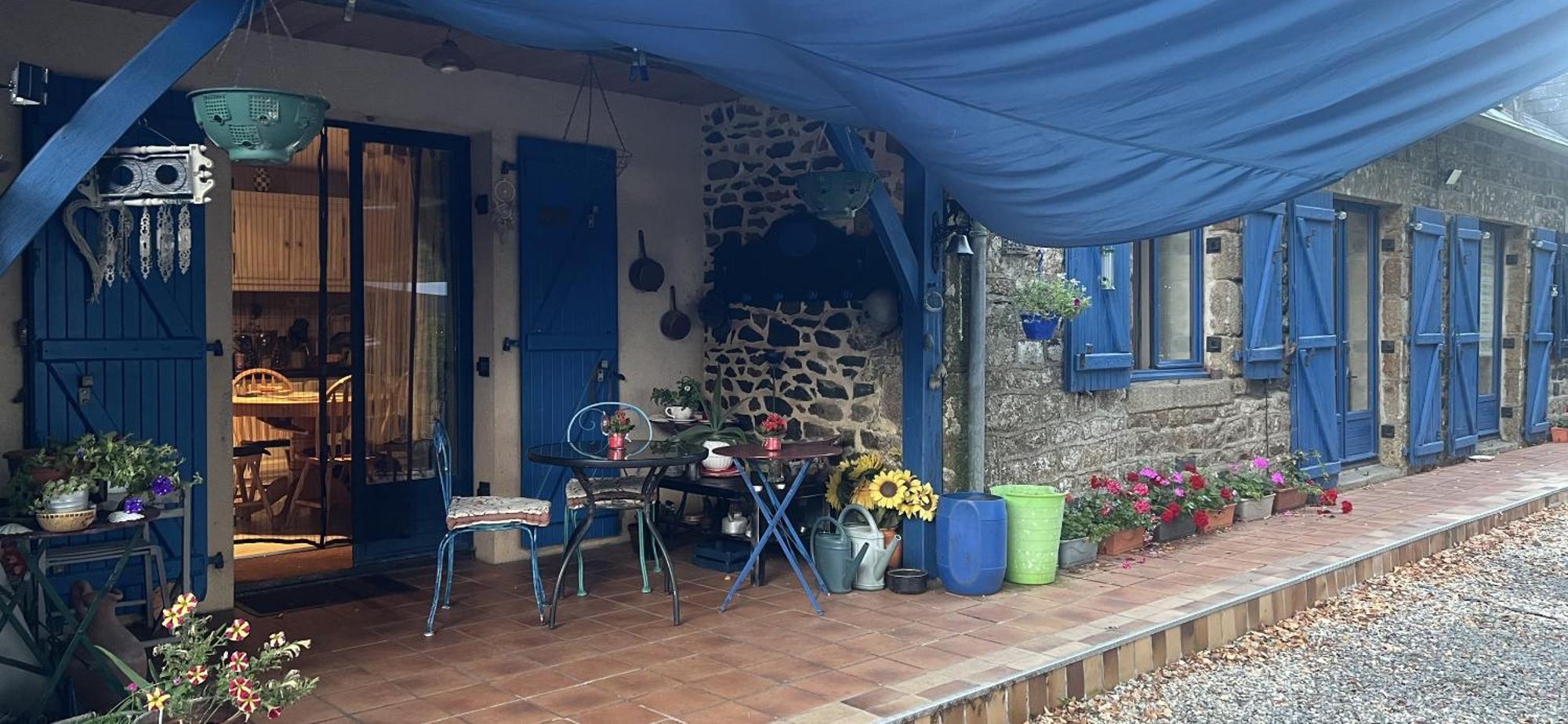 Double & Family Rooms In Tranquility In Blue Saint-Mars-sur-la-Futaie Bagian luar foto