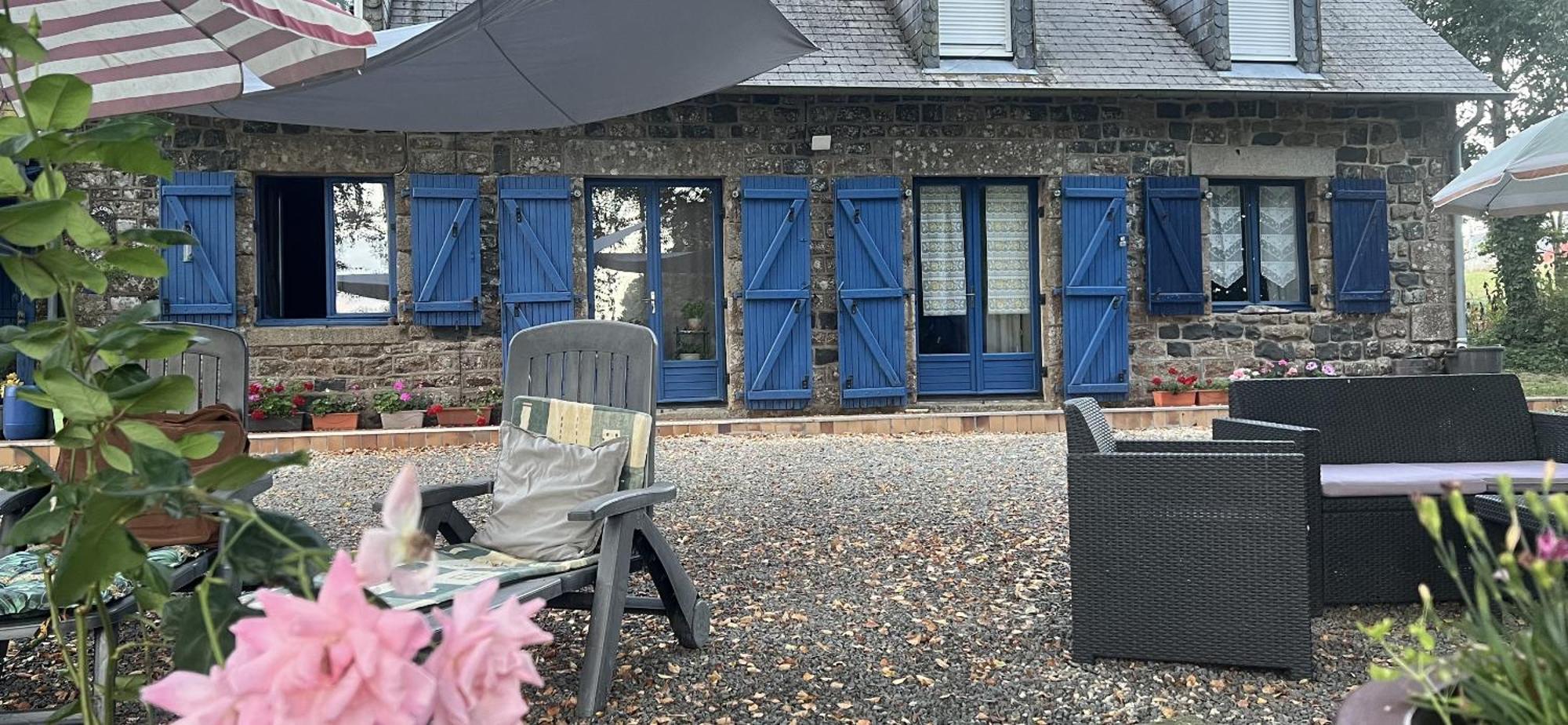 Double & Family Rooms In Tranquility In Blue Saint-Mars-sur-la-Futaie Bagian luar foto